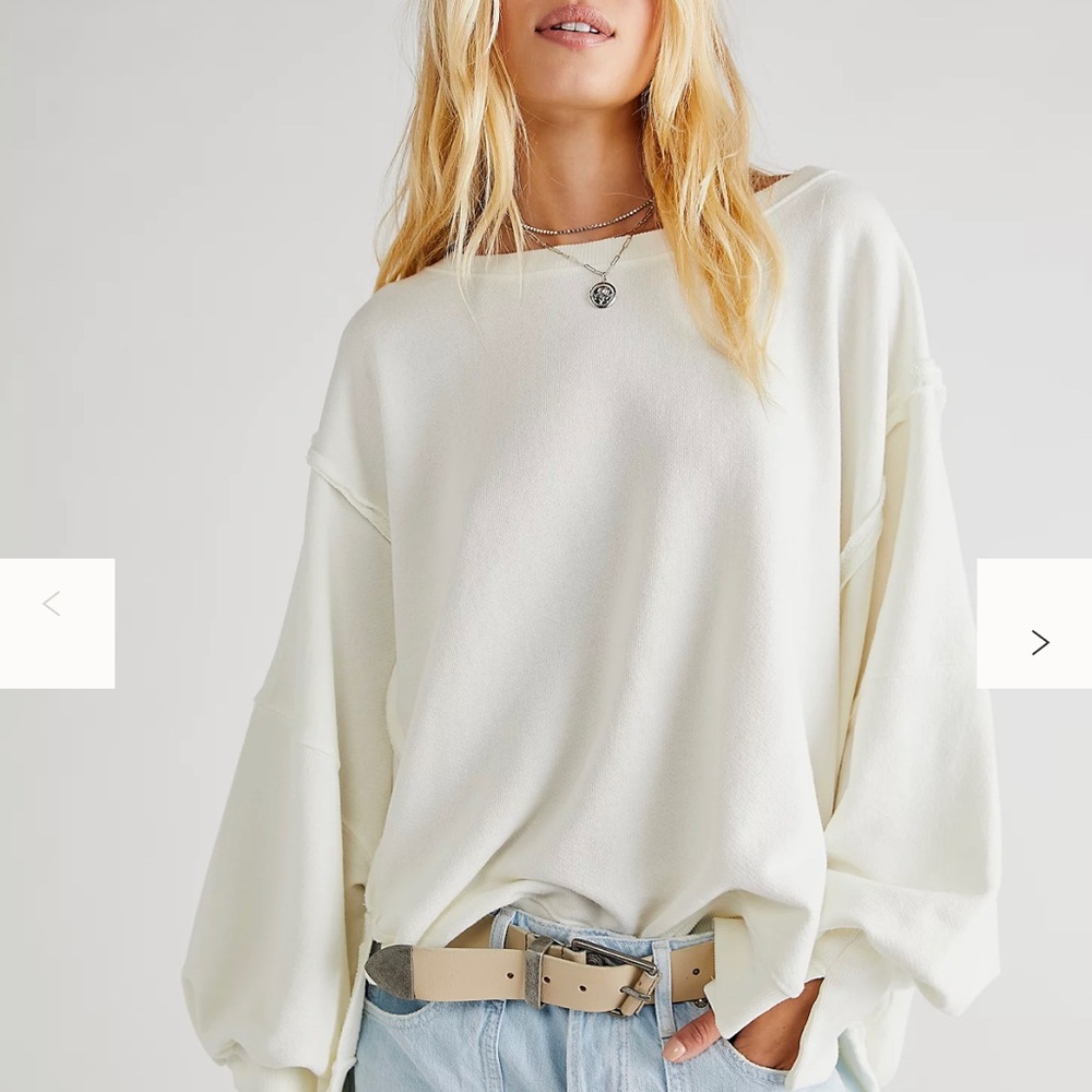 We The Free Camden Sweatshirt- Size Extra Small